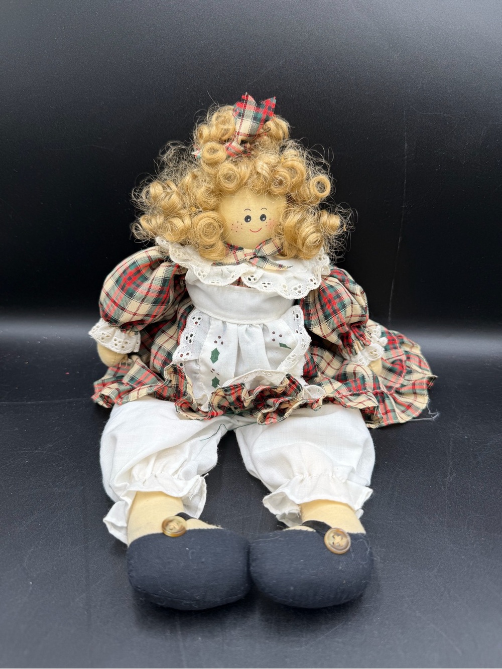 Vintage 1997 "Katy Beth" Cloth Doll From The House of Lloyd